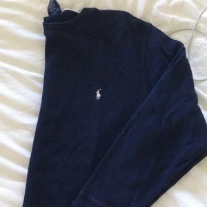 Long sleeve polo sleepwear